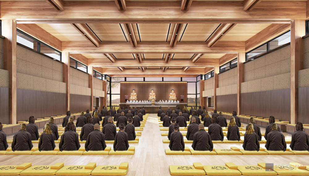 Great Dharma Chan Monastery Boulder Zen Meditation Buddhist Temple